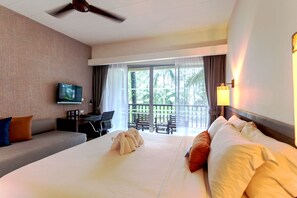 Deluxe Double Room, Garden View | Pillow-top beds, minibar, in-room safe, desk - Southsea Khaolak Beach Resort (Takua Pa)