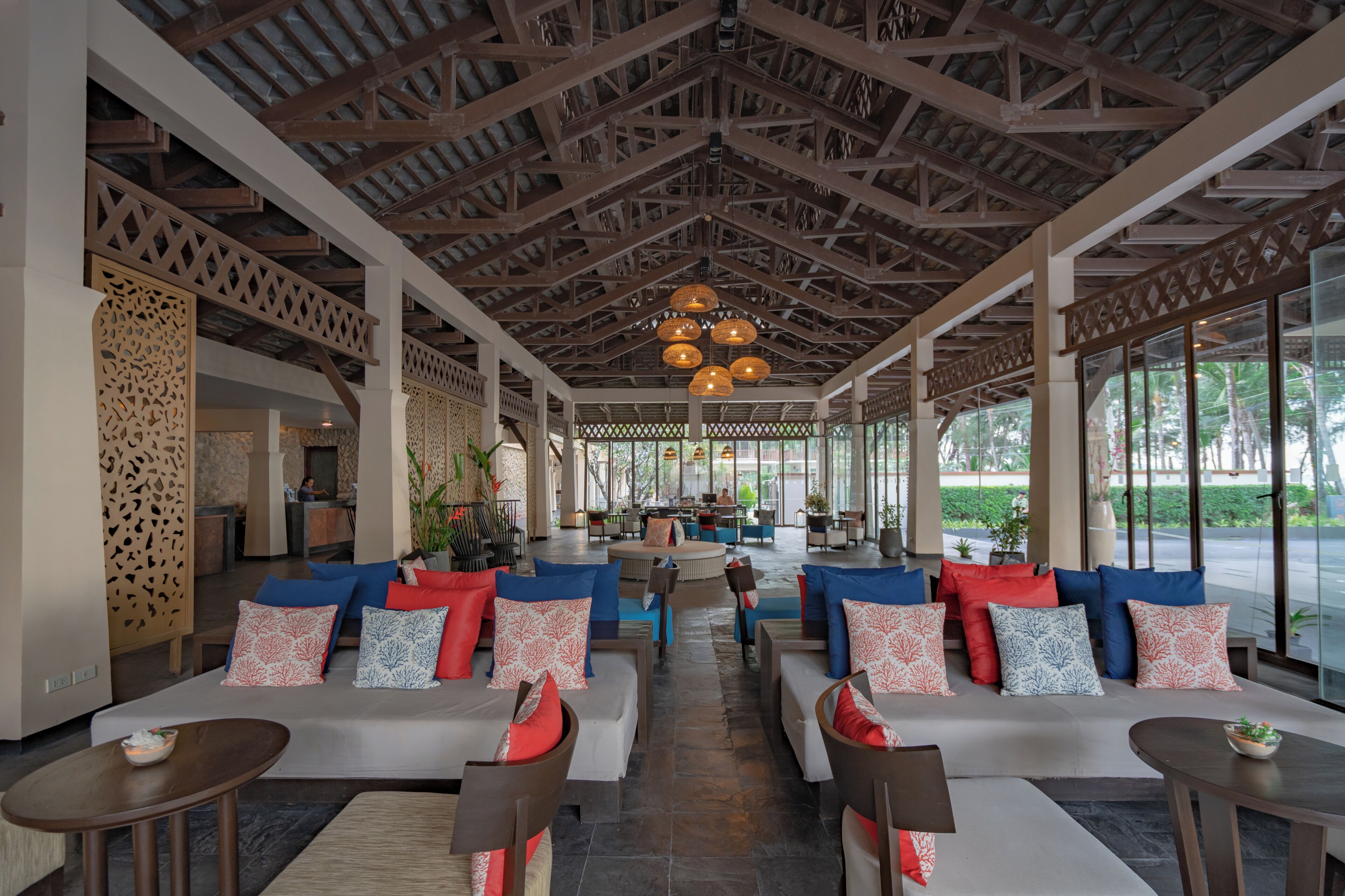 Sitzecke in der Lobby