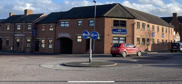 Entrada al alojamiento