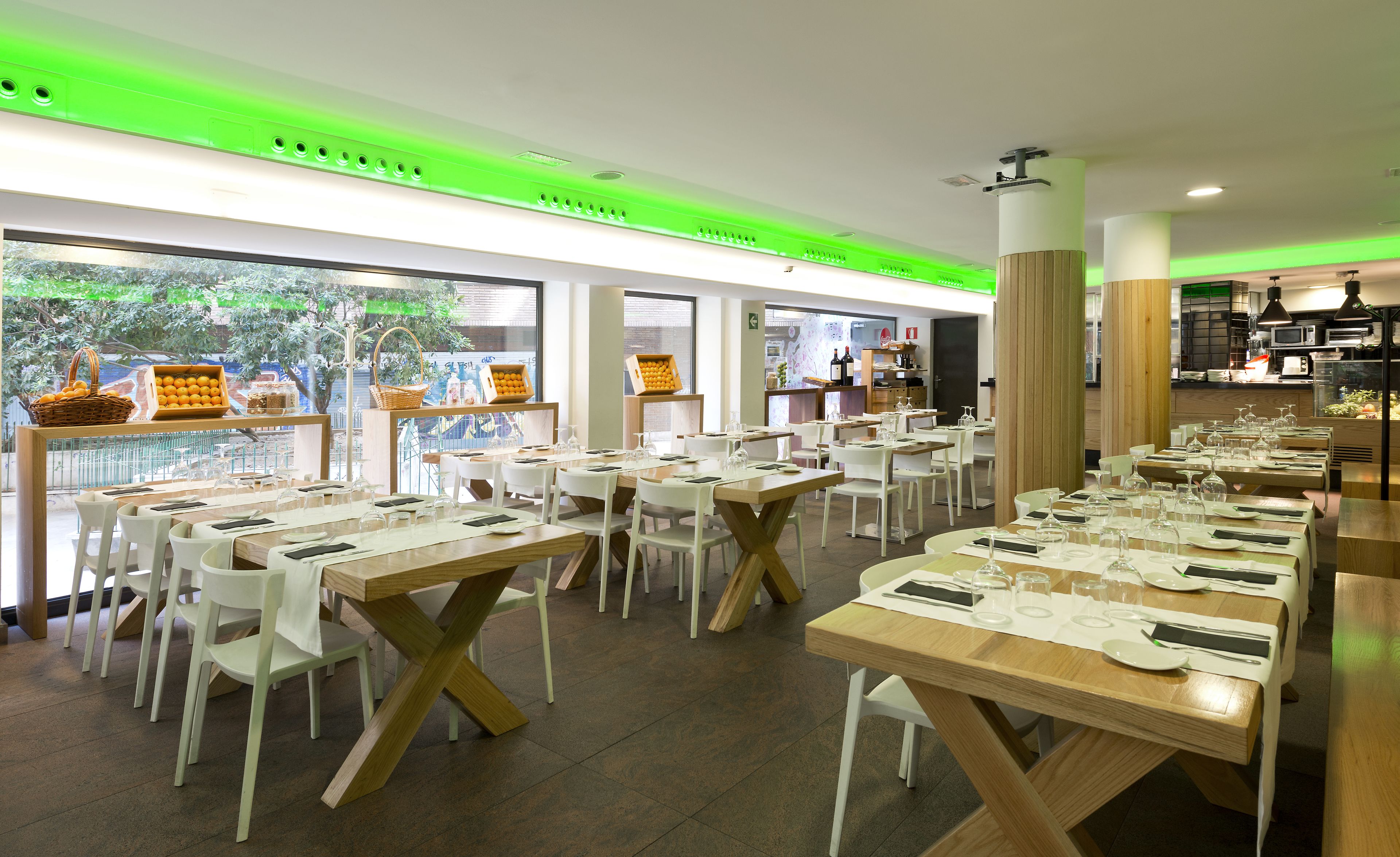 Daily buffet breakfast (EUR 15 per person)