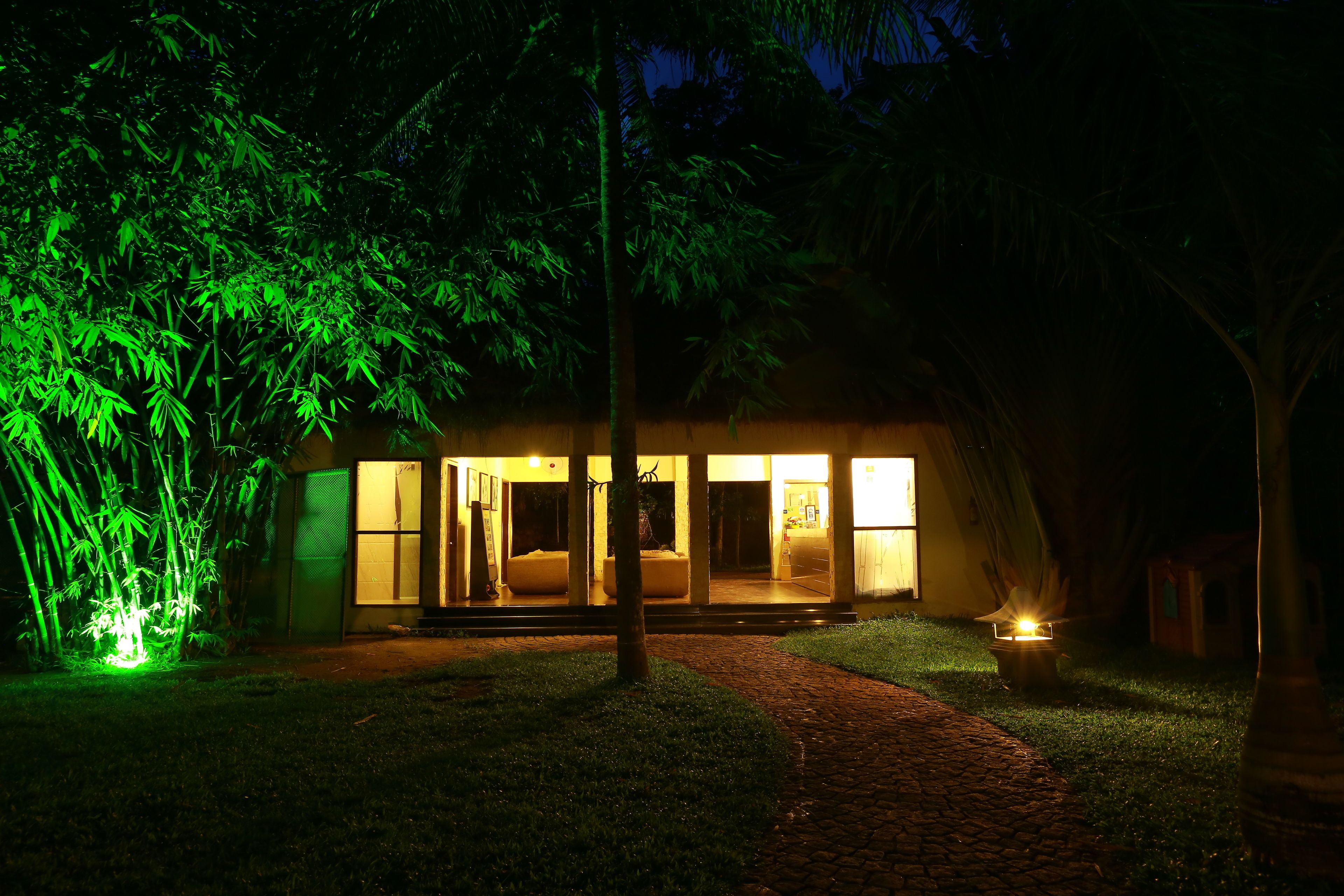 front of property – evening/night