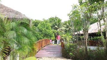 Khuôn viên nơi lưu trú