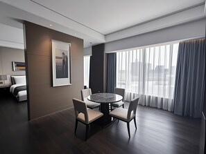 Minibar, in-room safe, desk, blackout drapes