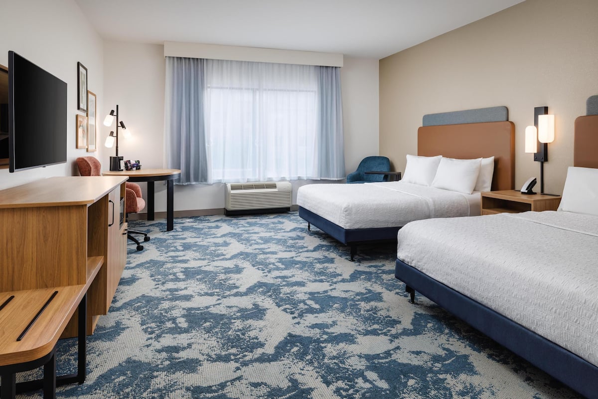 In-room safe, desk, blackout drapes, iron/ironing board