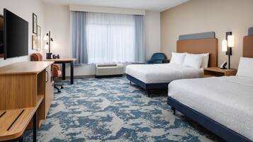 In-room safe, desk, blackout drapes, iron/ironing board