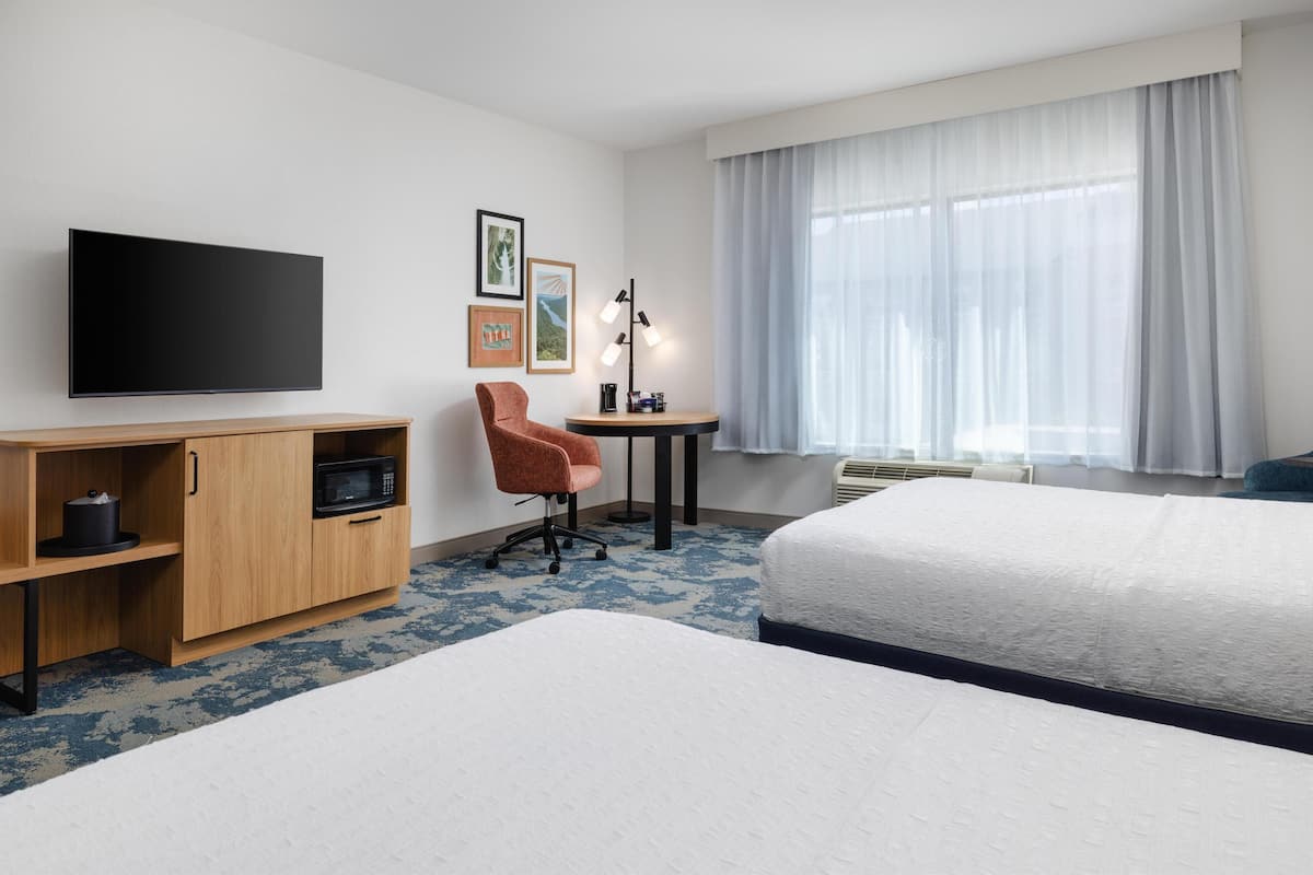 In-room safe, desk, blackout drapes, iron/ironing board