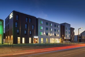 Front of property – evening/night