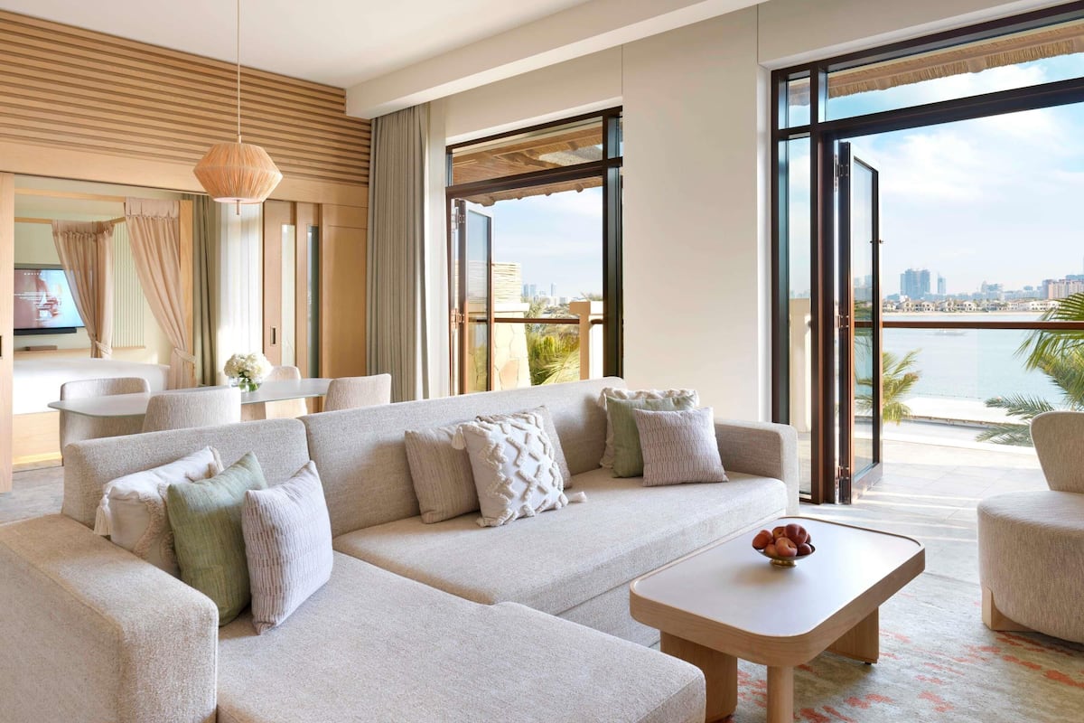 Signature Suite, 1 King Bed with Sofa bed, Sea View (1 bedroom - Palm), Adults Only