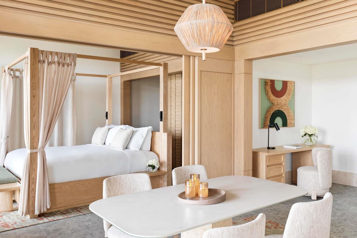 Signature Suite, 1 King Bed with Sofa bed, Resort View (1 bedroom - Palm), Adults Only | 1 bedroom, Egyptian cotton sheets, premium bedding, minibar