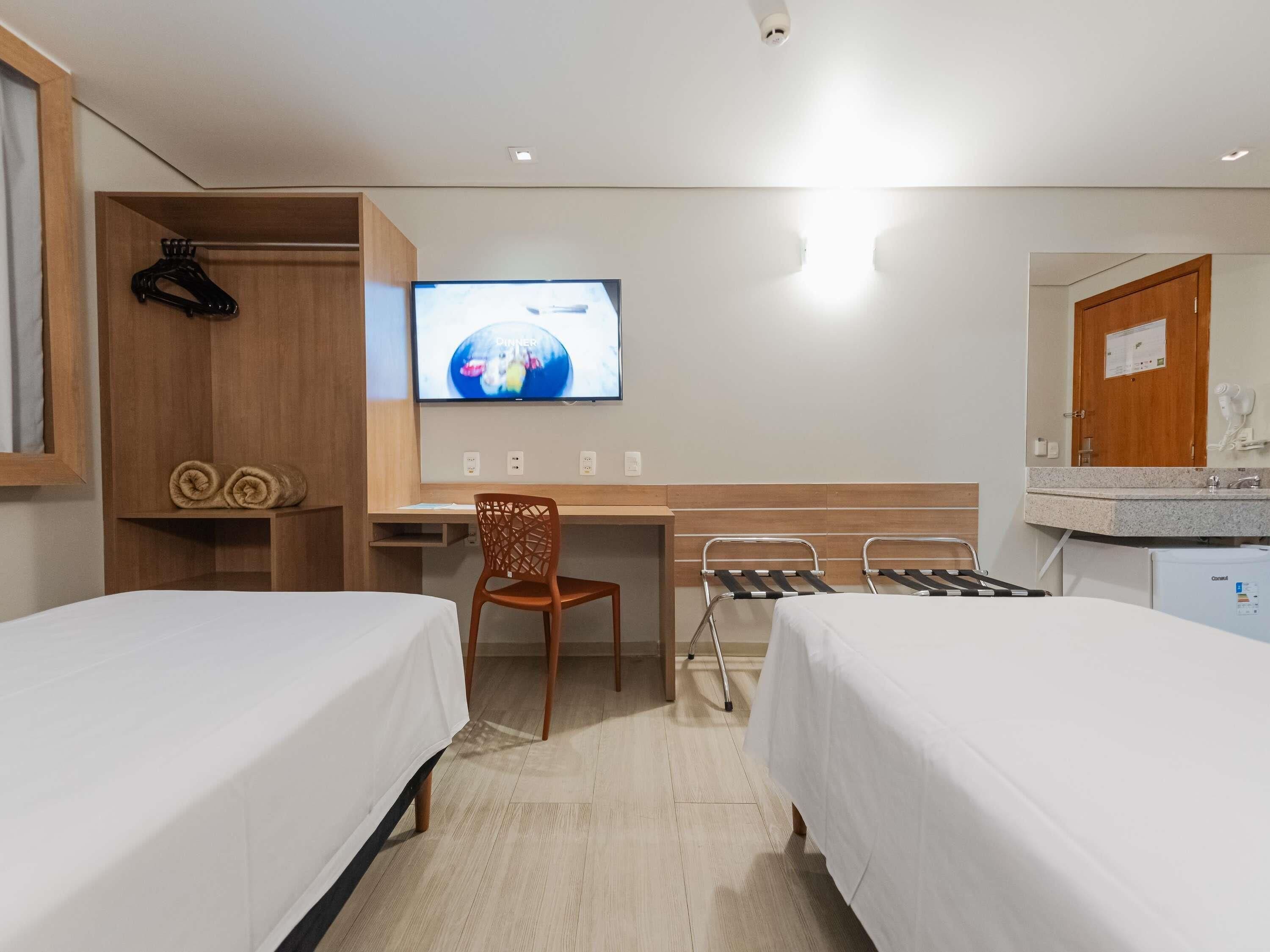 Standard Apartment, 2 Single Beds | Minibar, in-room safe, desk, blackout curtains