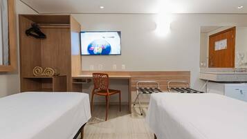 Standard Apartment, 2 Single Beds | Minibar, in-room safe, desk, blackout curtains