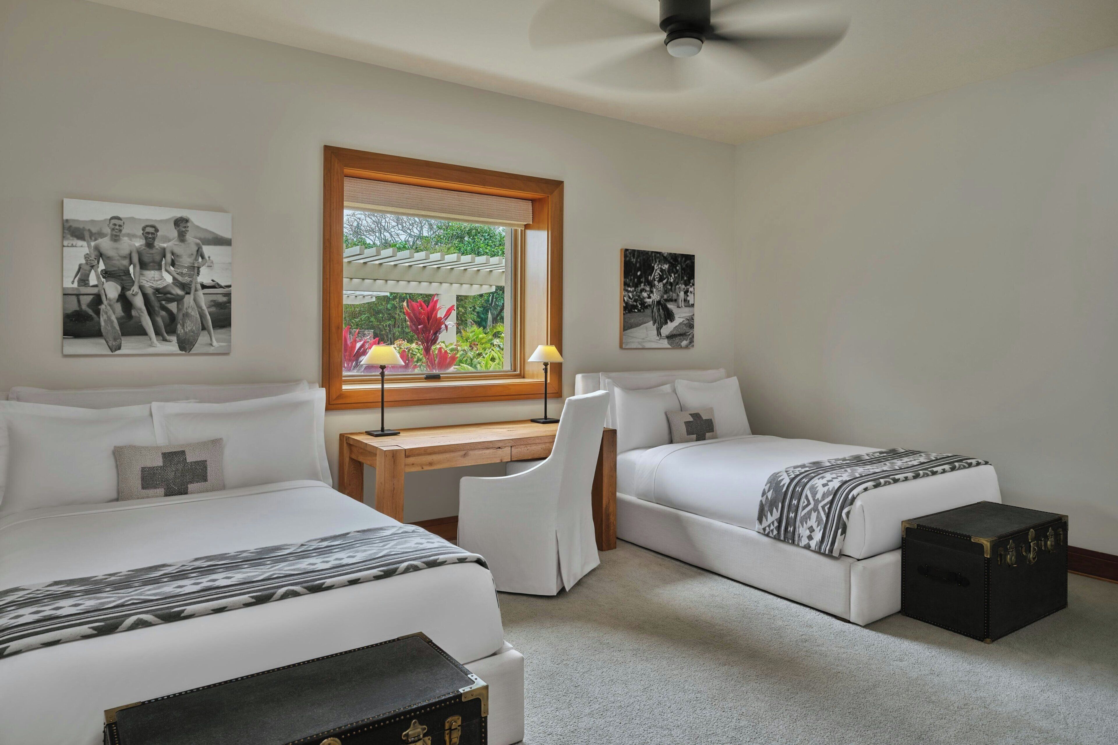 Room, 3 Bedrooms, Garden View