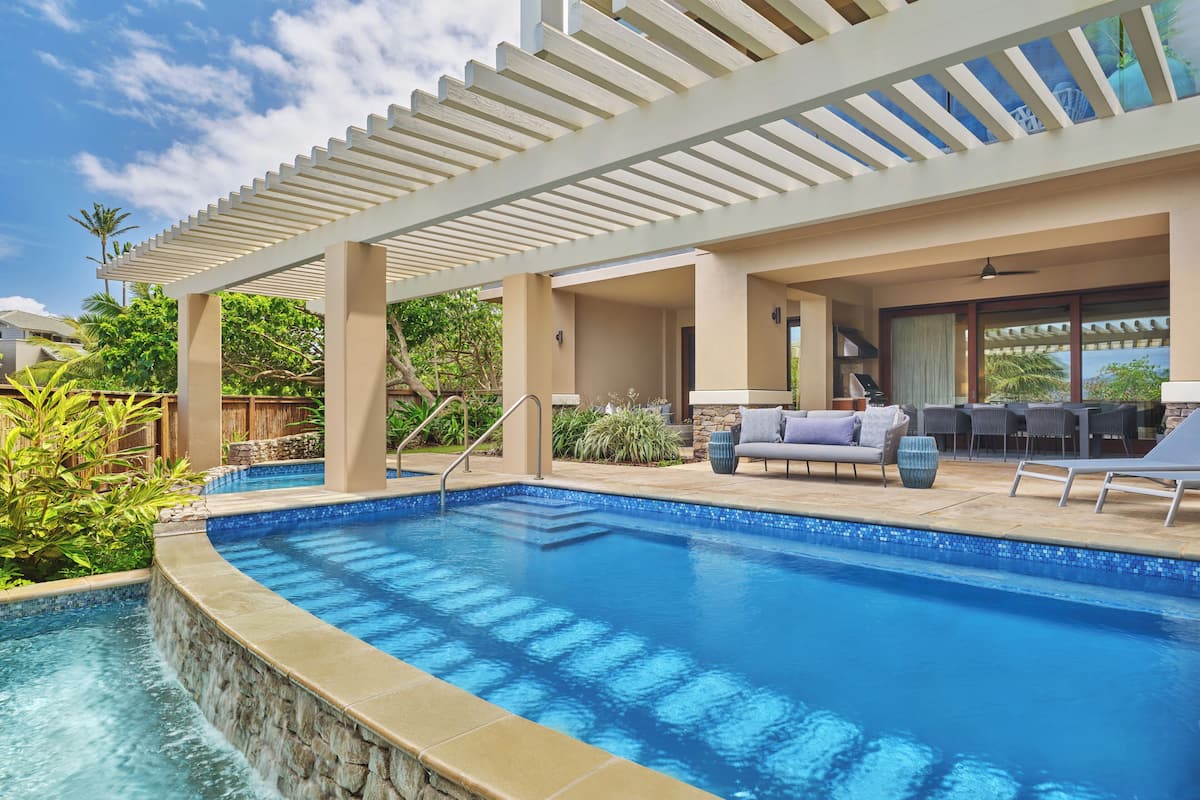 Hi'ona Wai 3-Bedroom, Residence, Private Pool | Terrace/patio