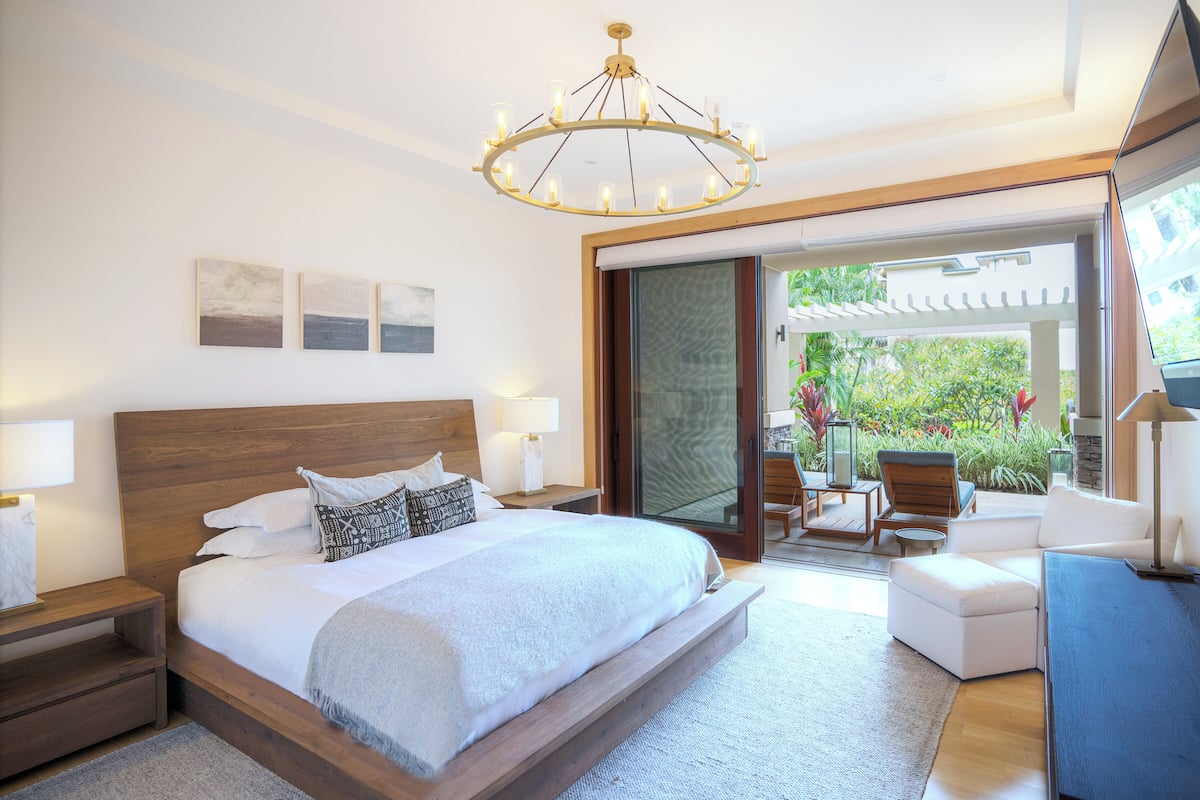 Habitación Grand, 3 habitaciones, cocina, vista al jardín (Grand Garden Residence) | 1 habitación y ropa de cama de alta calidad