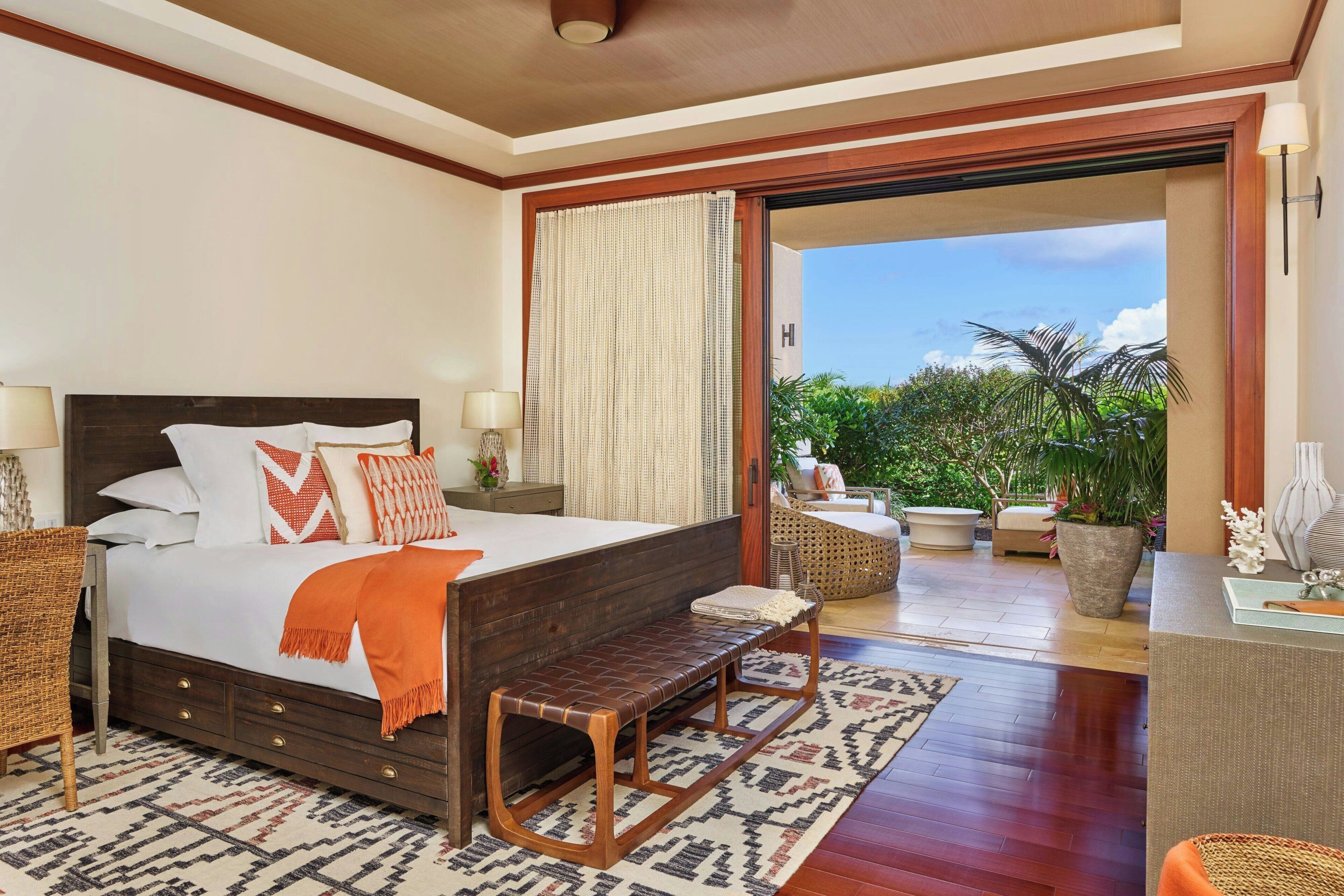 Sängtillbehör av högsta kvalitet och värdeförvaringsskåp på rummet