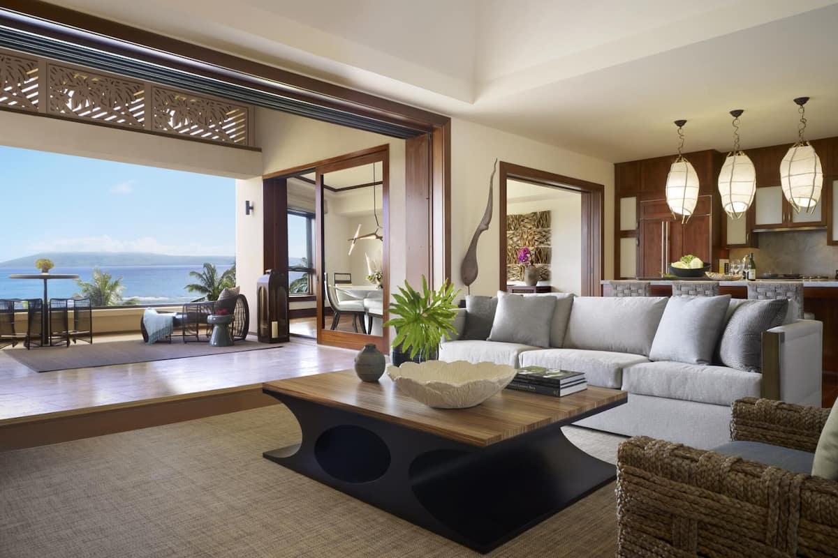 Grand Residence, 3 bedrooms, Kitchen, Premier Ocean View | 1 bedroom, premium bedding, in-room safe, desk