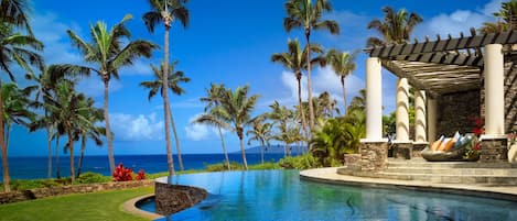 On the beach, beach towels, snorkelling, surfing