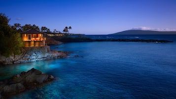 On the beach, beach towels, snorkelling, surfing
