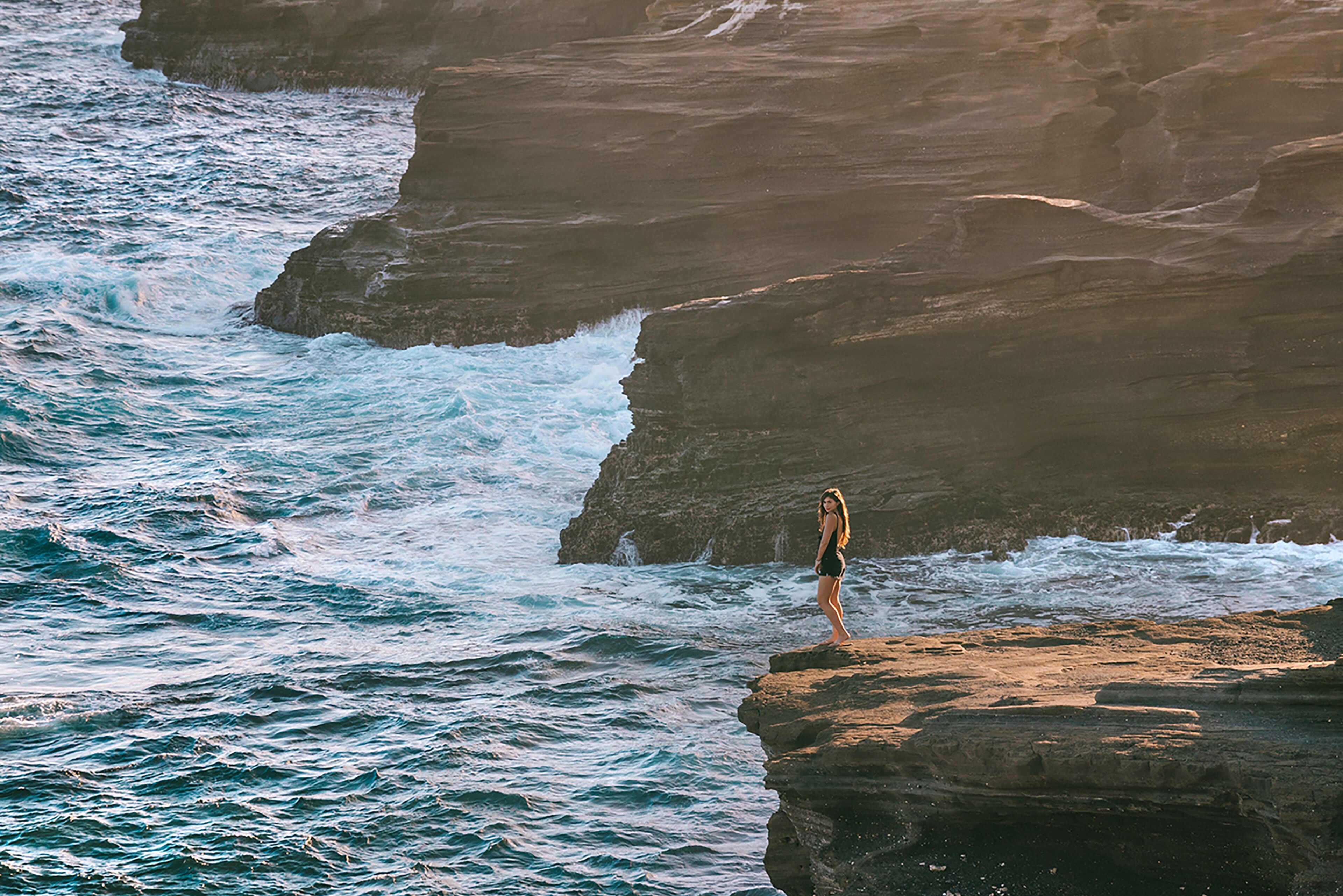 On the beach, beach towels, snorkeling, surfing