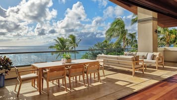 Camera Premier, 4 camere da letto, lanai | Terrazza/patio