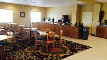 Free continental breakfast
