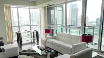 Suite Premium, 1 kamar tidur, dapur, pemandangan kota | Pemandangan dari kamar