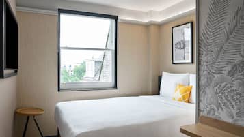 Room, 1 Double Bed (Compact 10sqm) | Hypo-allergenic bedding, in-room safe, blackout drapes, soundproofing