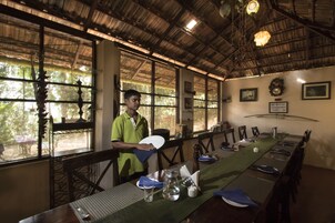 Breakfast, lunch, dinner served; Indian cuisine, alfresco dining 