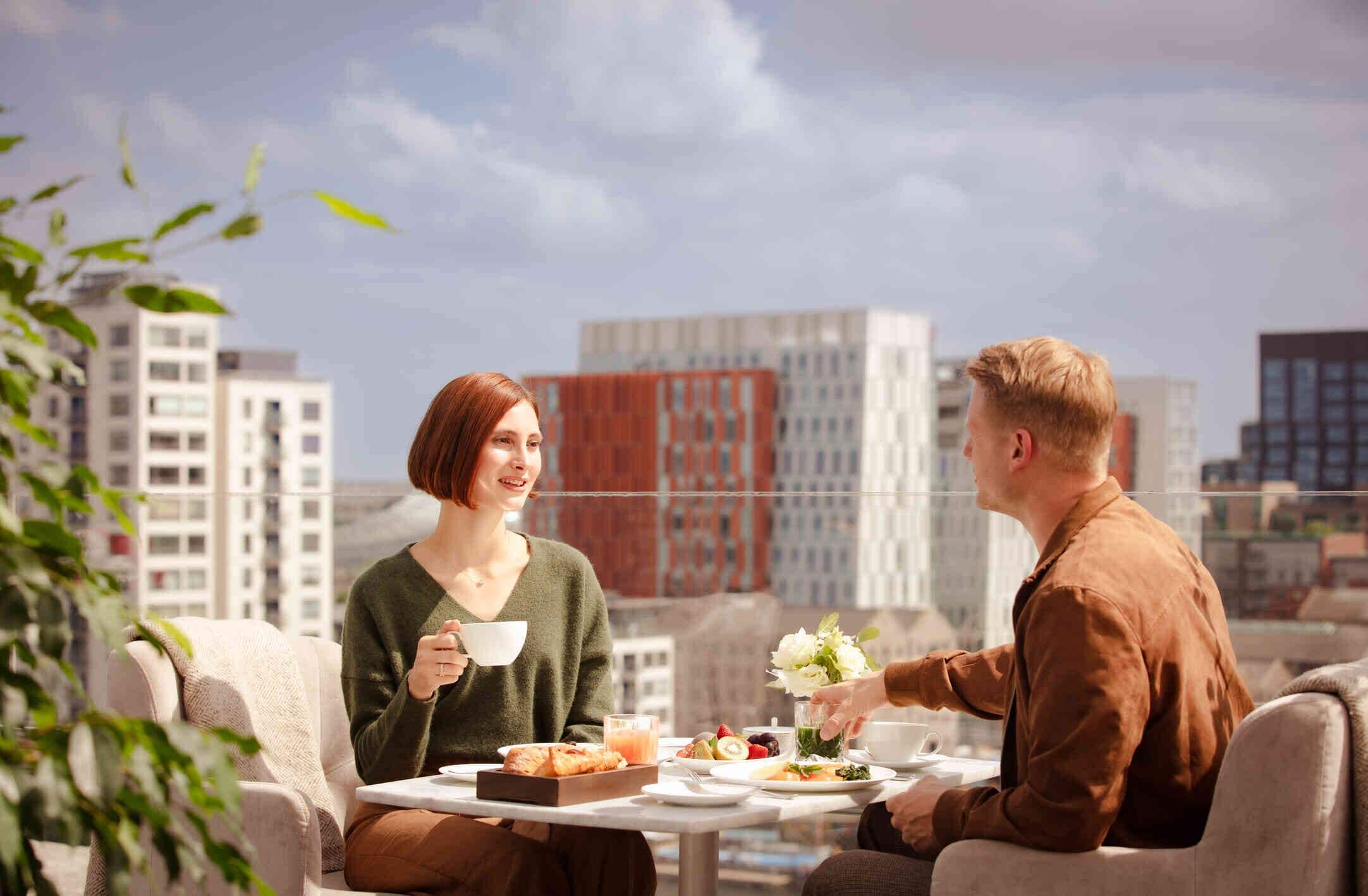 breakfast and dinner served, local cuisine