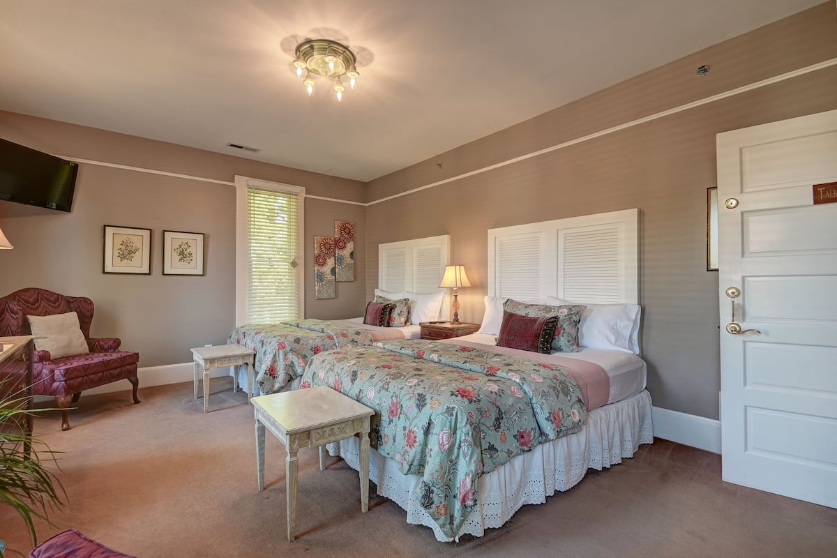 Premium bedding, individually decorated, individually furnished