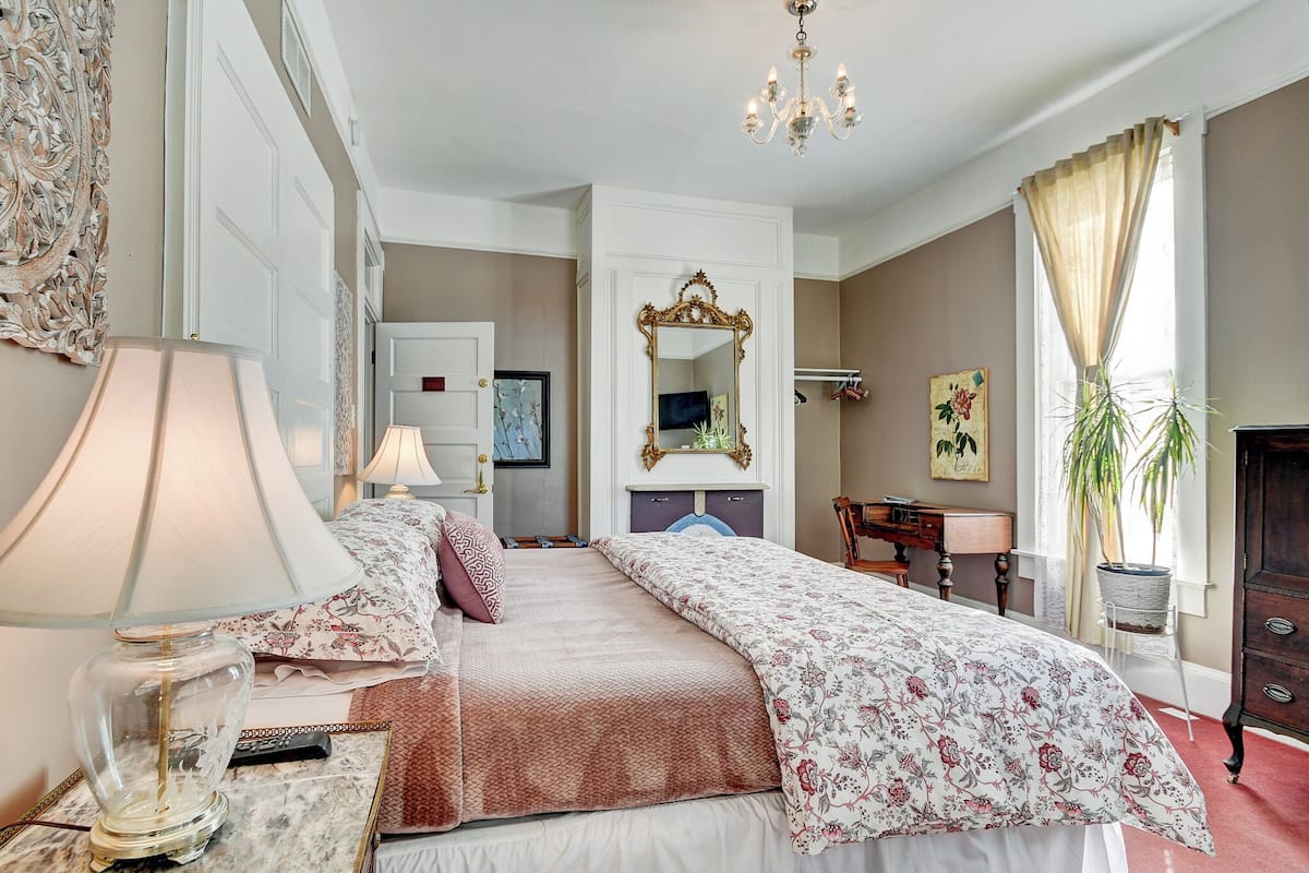Premium bedding, individually decorated, individually furnished