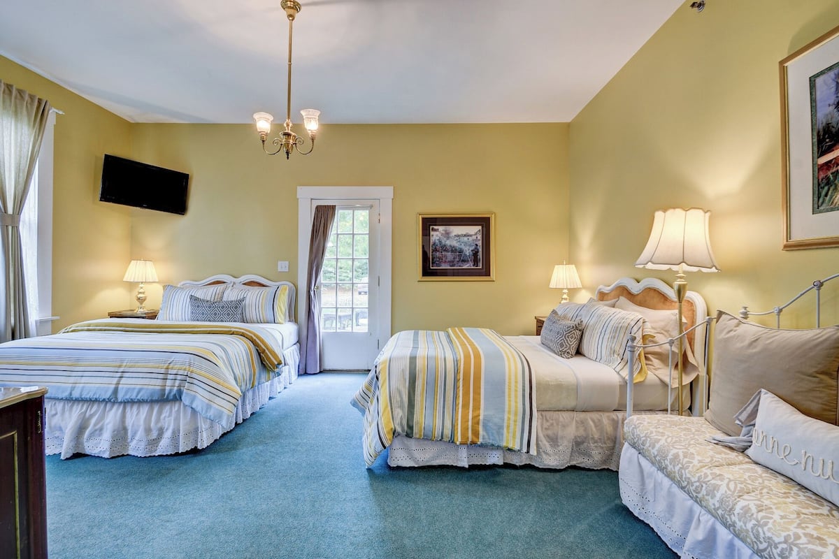Premium bedding, individually decorated, individually furnished