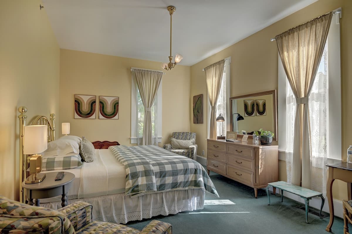 Premium bedding, individually decorated, individually furnished