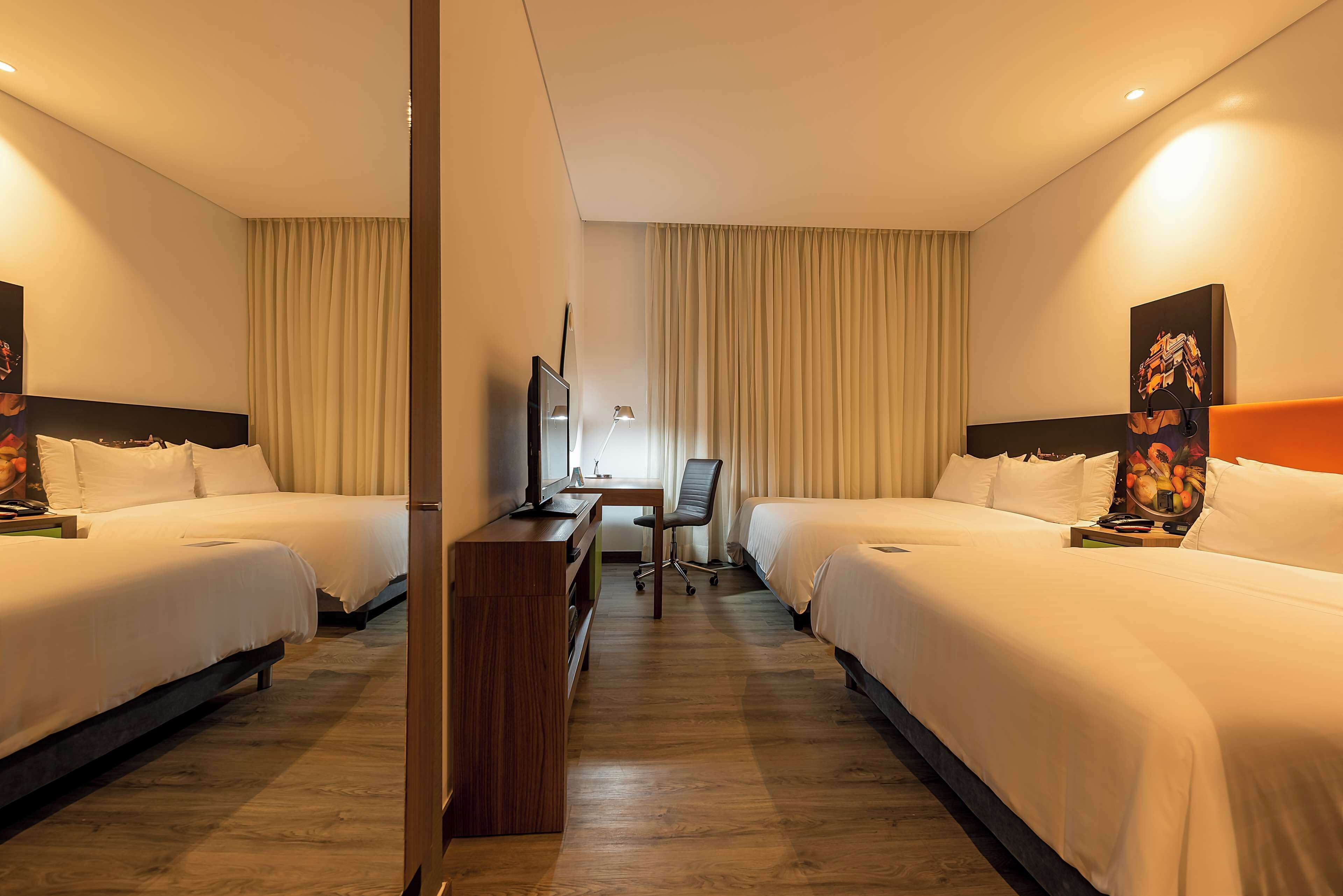 in-room safe, desk, laptop workspace, soundproofing