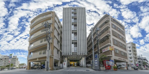 Fassade der Unterkunft