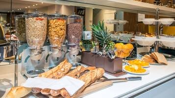 Daily buffet breakfast (EUR 12 per person)