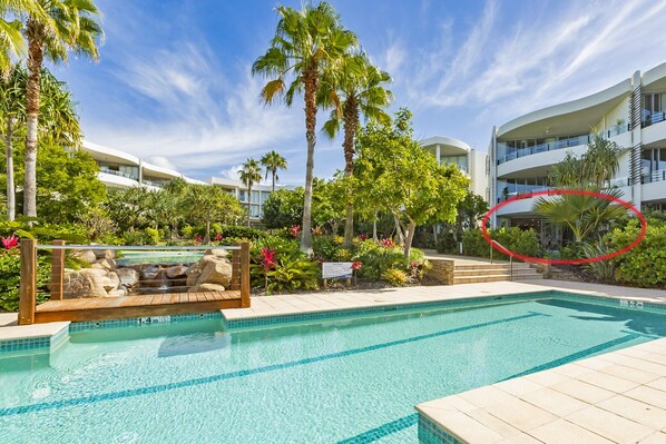 3 Bedroom Swim Up Apartment | View from room