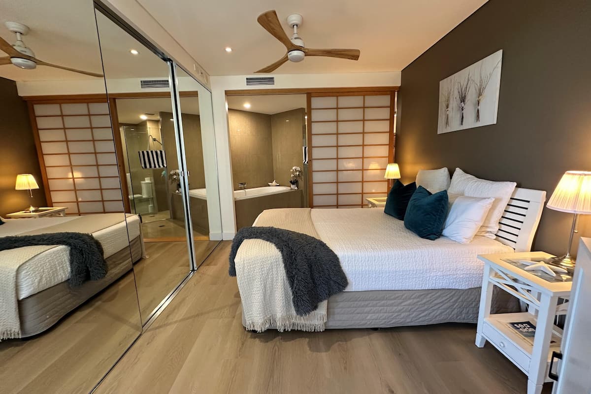 1 habitación, ropa de cama de alta calidad y decoración personalizada
