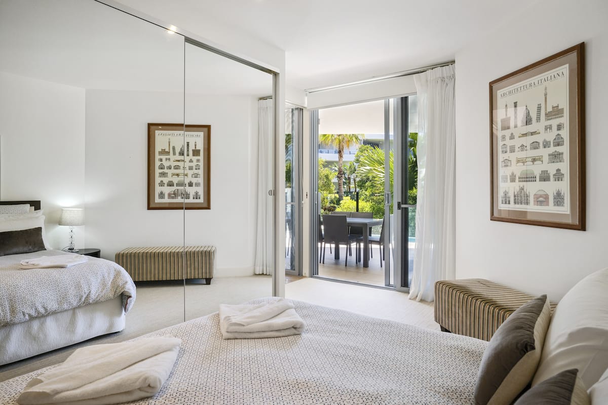 1 habitación, ropa de cama de alta calidad y decoración personalizada