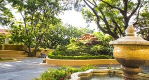 Uitzicht vanuit de kamer