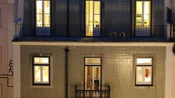 Façade de l’hébergement