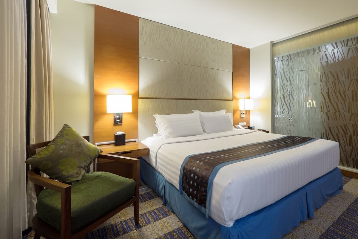 Memory foam beds, minibar, in-room safe, individually decorated