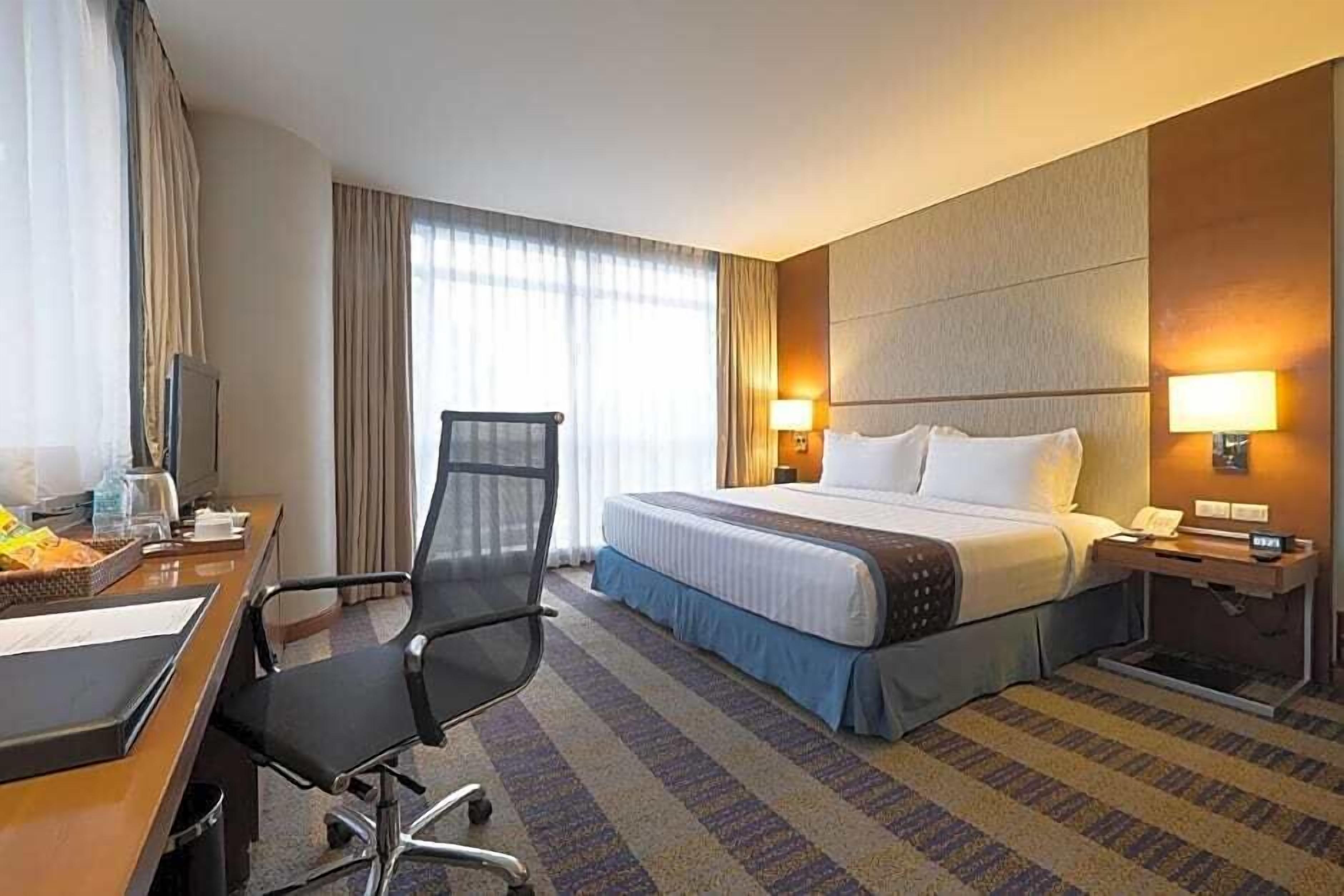 memory-foam beds, minibar, in-room safe, individually decorated