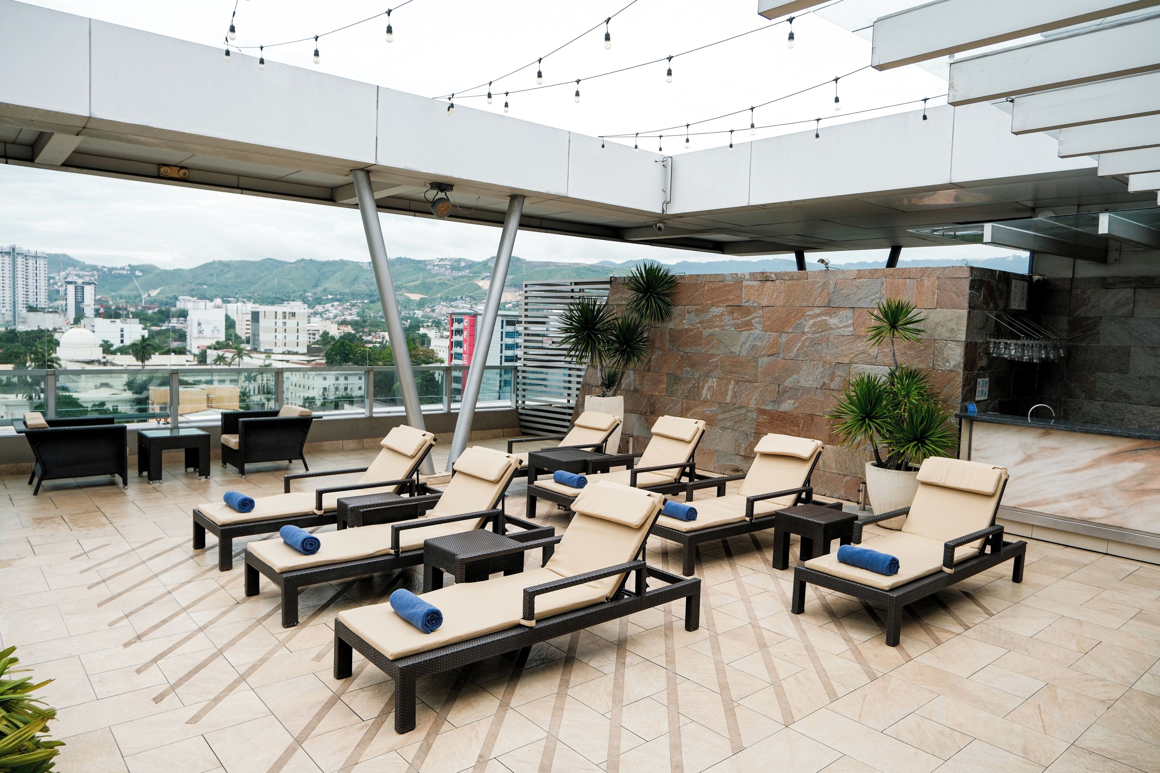 Rooftop terrace