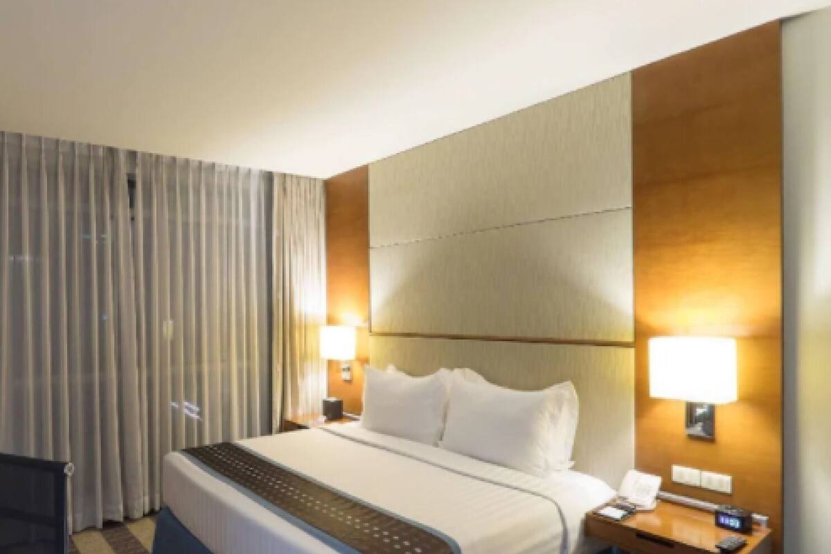 Memory foam beds, minibar, in-room safe, desk