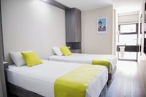 Standaard Twin kamer | 1 slaapkamer, lakens van Egyptisch katoen, luxe beddengoed
