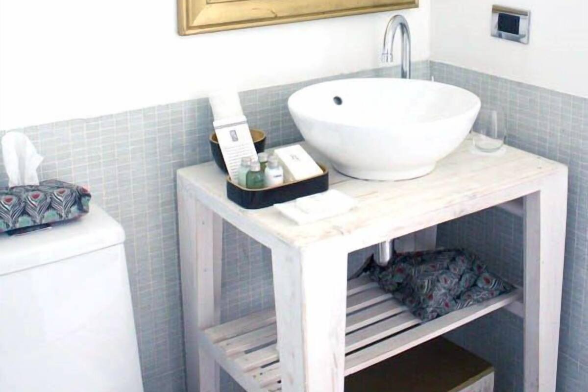Ensemble douche/baignoire, baignoire relaxante profonde