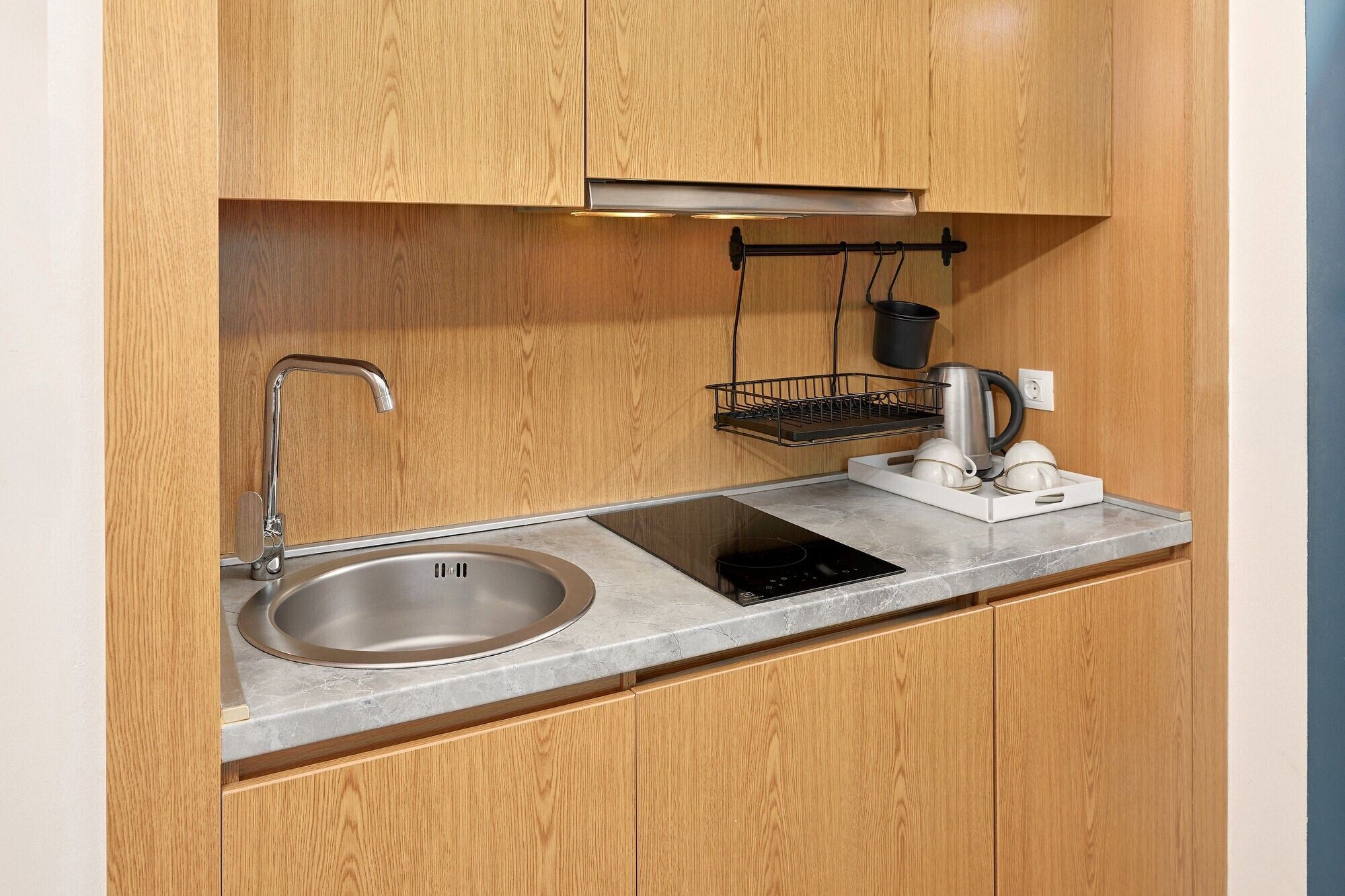 Standard Apartment with Sea View for 4 People | Private kitchen