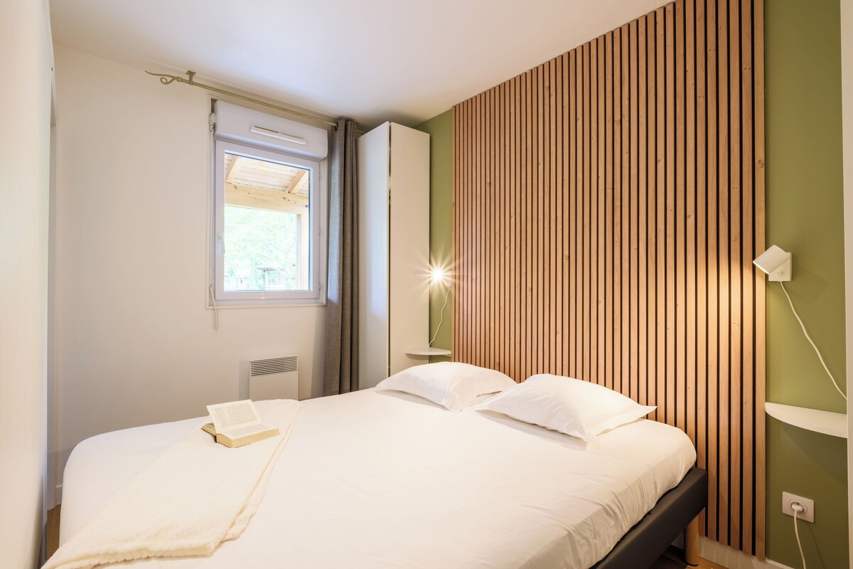 Departamento, 1 habitación (2 people) | Insonorización, wifi gratis y ropa de cama 