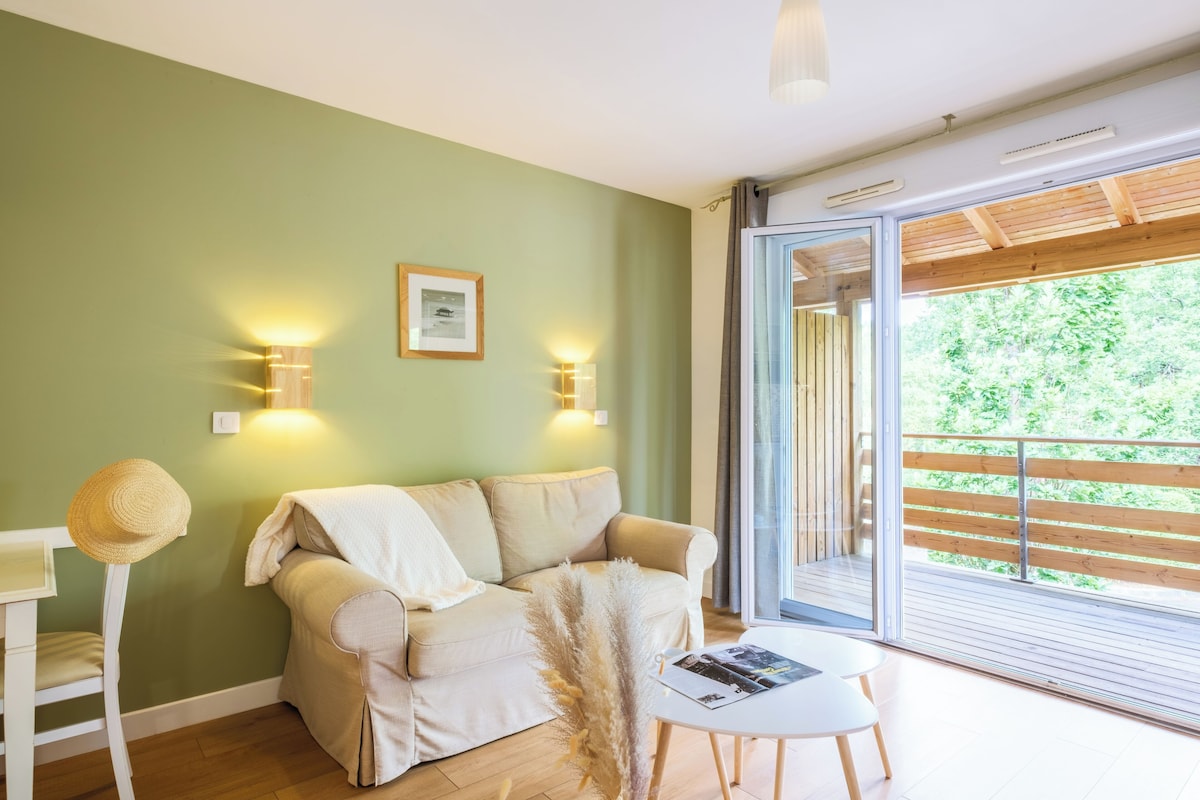 Appartement 2 personnes - 1 chambre - Terrasse ou balcon | Balcon